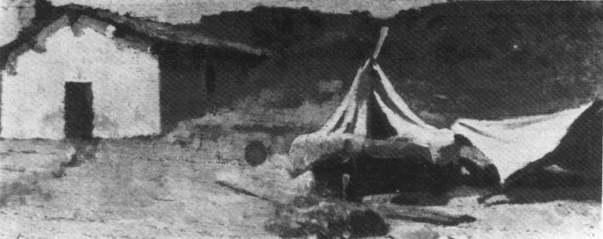 La casina dei pescatori a Castiglioncello